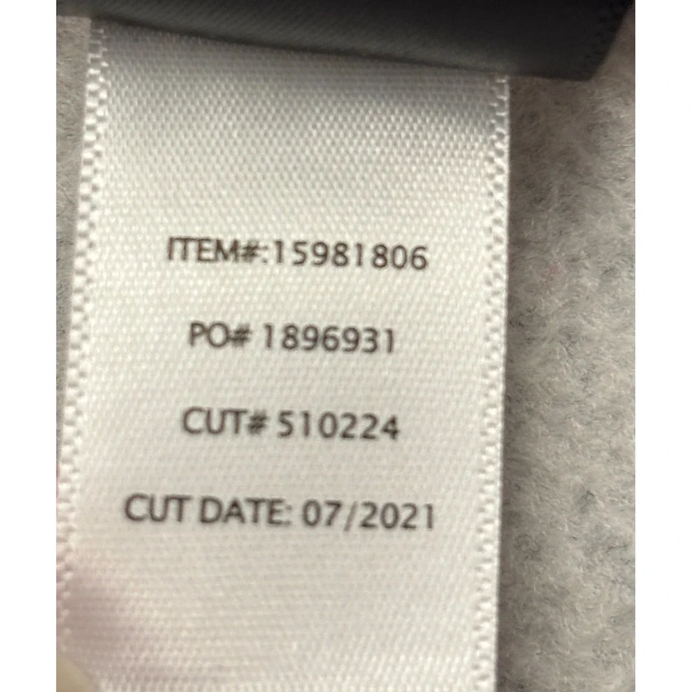 Torrid Grey‎ Fleece Lined Sweatshirt Peacoat Jacket Plus Size 2 2X 15981806